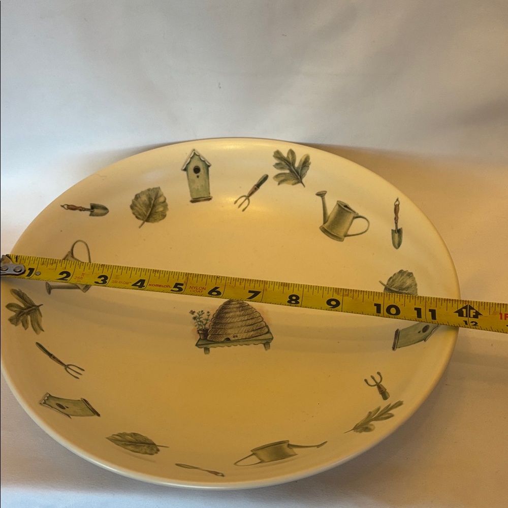 VINTAGE!PORFOLIO BY PFALTZGRAFF NATUREWOOD PASTA CHIPS SERVING DISPLAY DISH TRAY - Picture 5 of 7